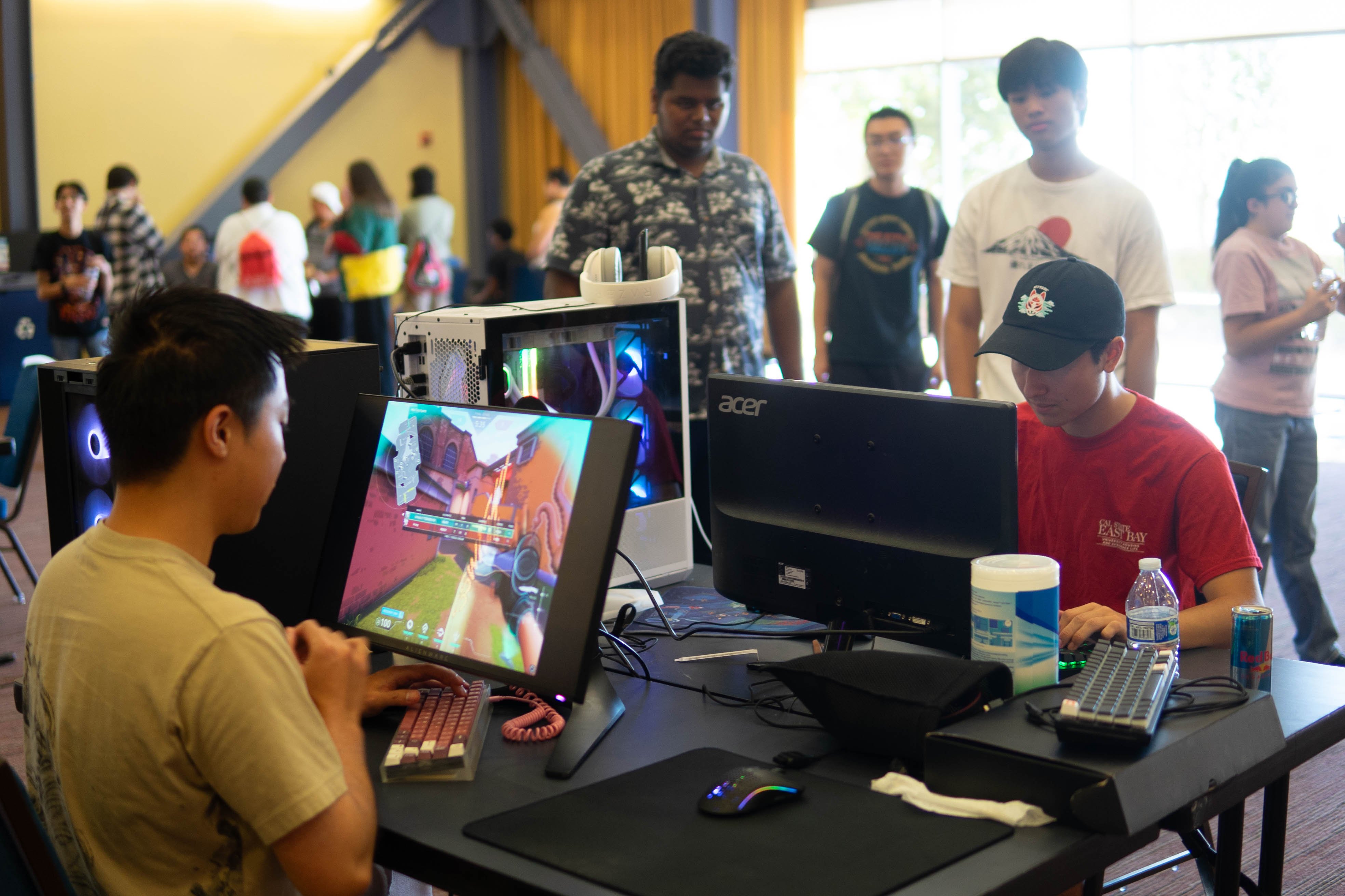 gaming at event